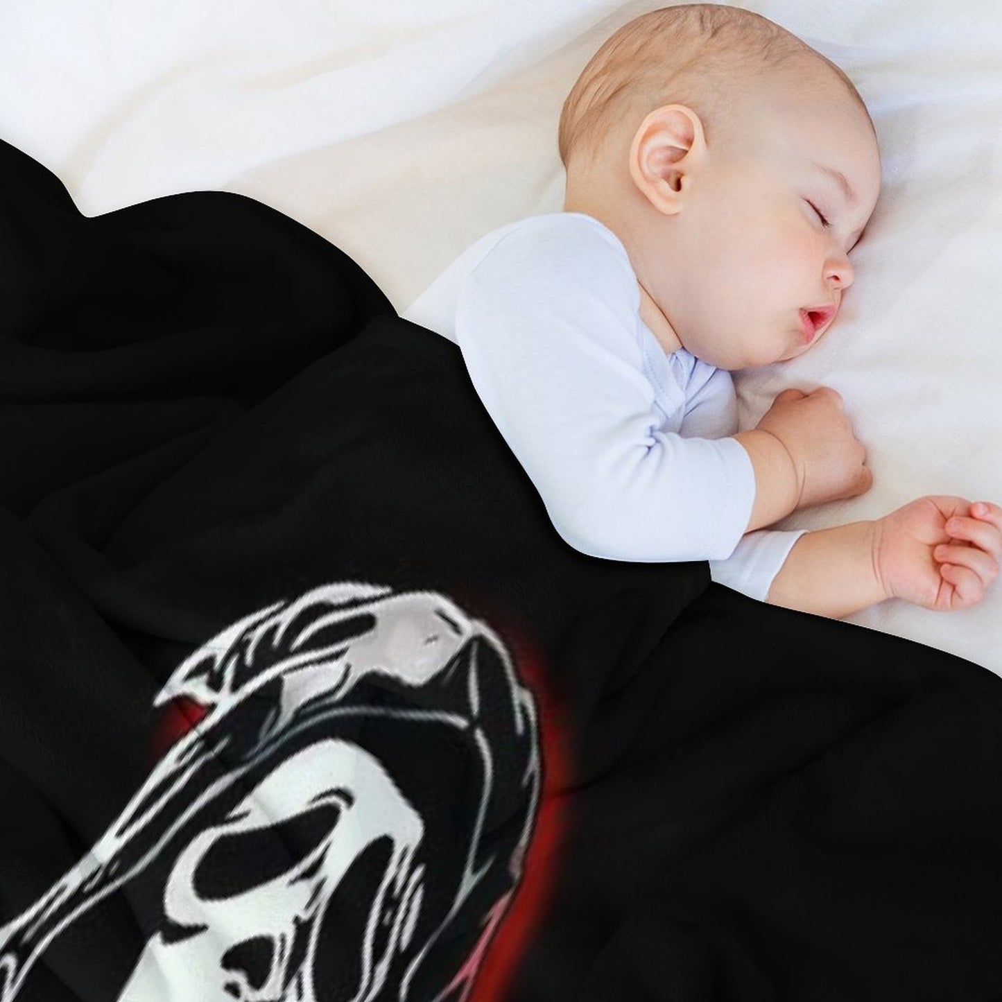Scream Movie Throw Blanket