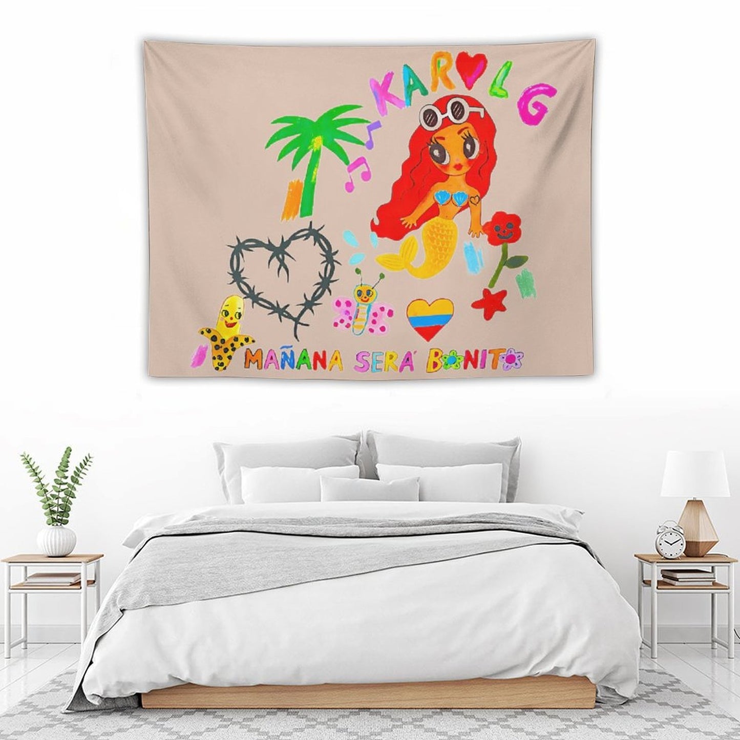 Manana Sera Bonito KAROL Merch G Tapestry