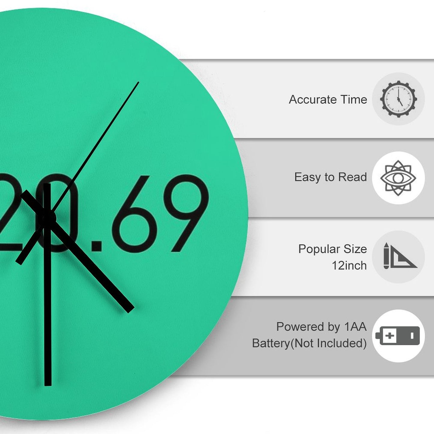 $420.69 Wall Clock