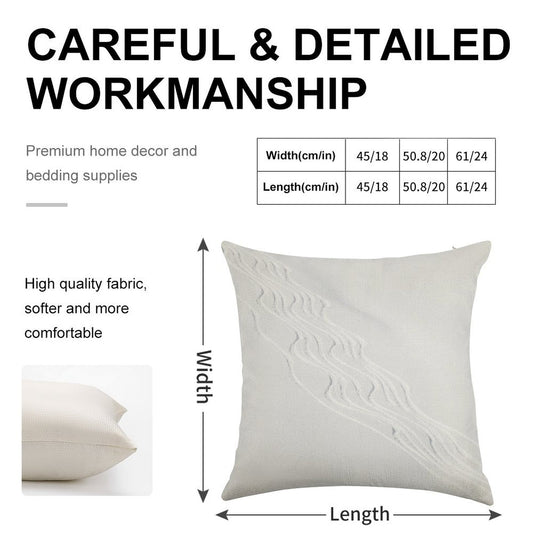 Freshies Linen Throw Pillow Cover