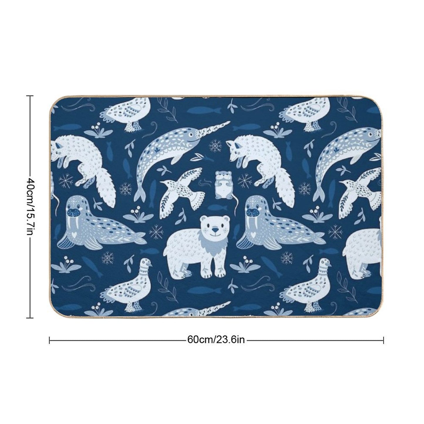 Arctic Nature Bath Mat