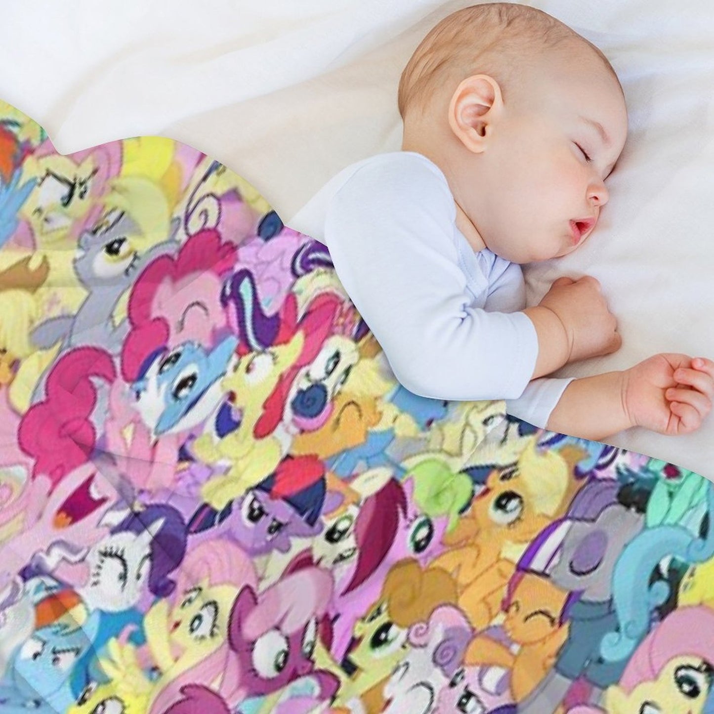 Everypony Mess Throw Blanket