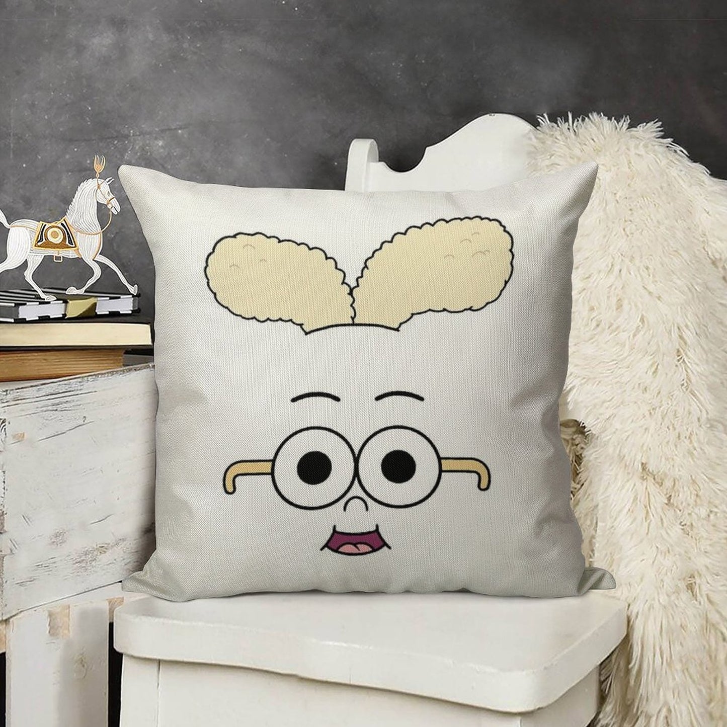 APPLE AND ONION - ONION Linen Throw Pillow Cover