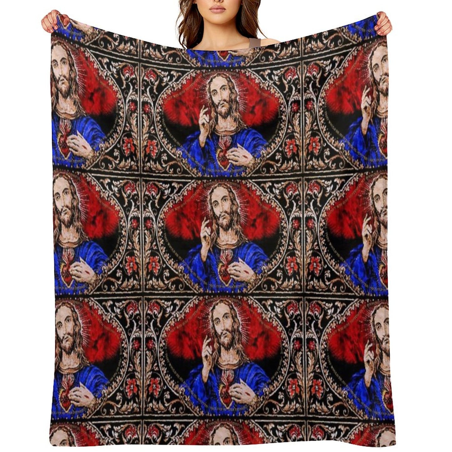 Father Ted Scared Sofa Throw Throw Blanket