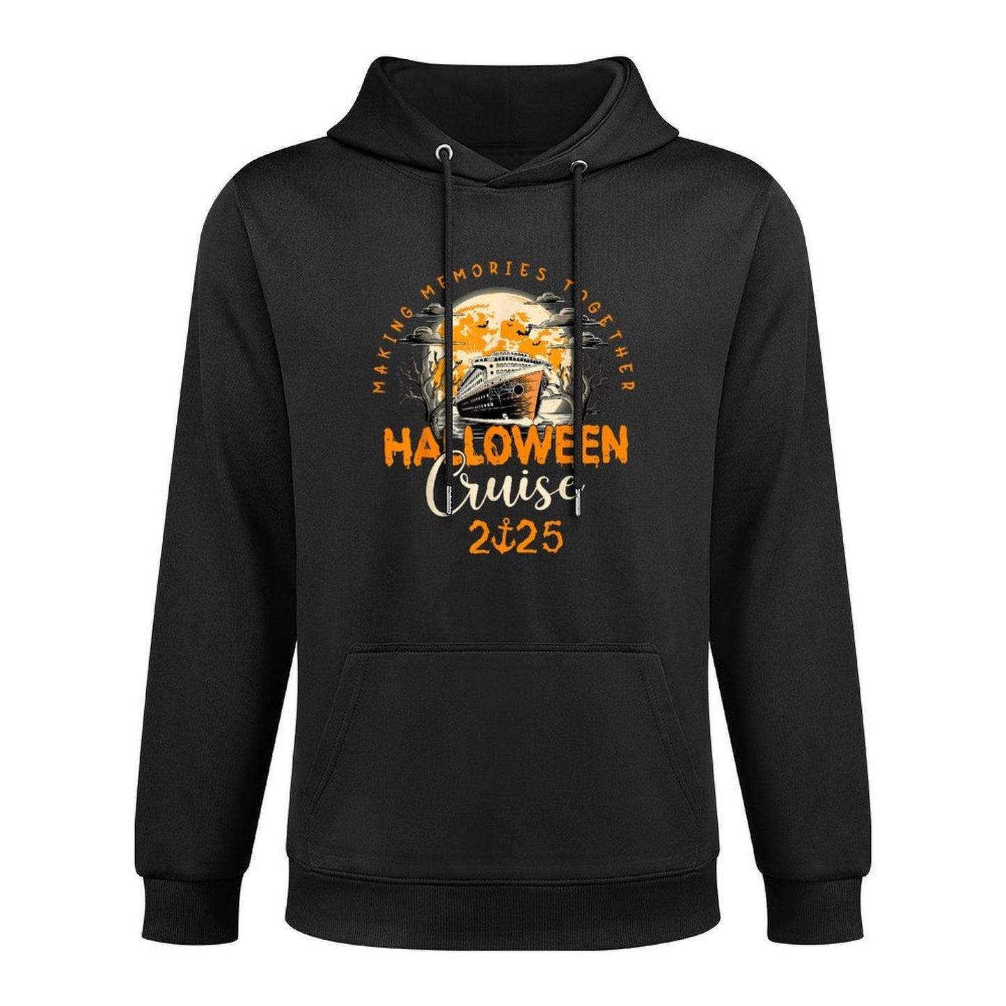 Making Memories Together Halloween Cruise Family Vacation Adjustable Hood Hoodie