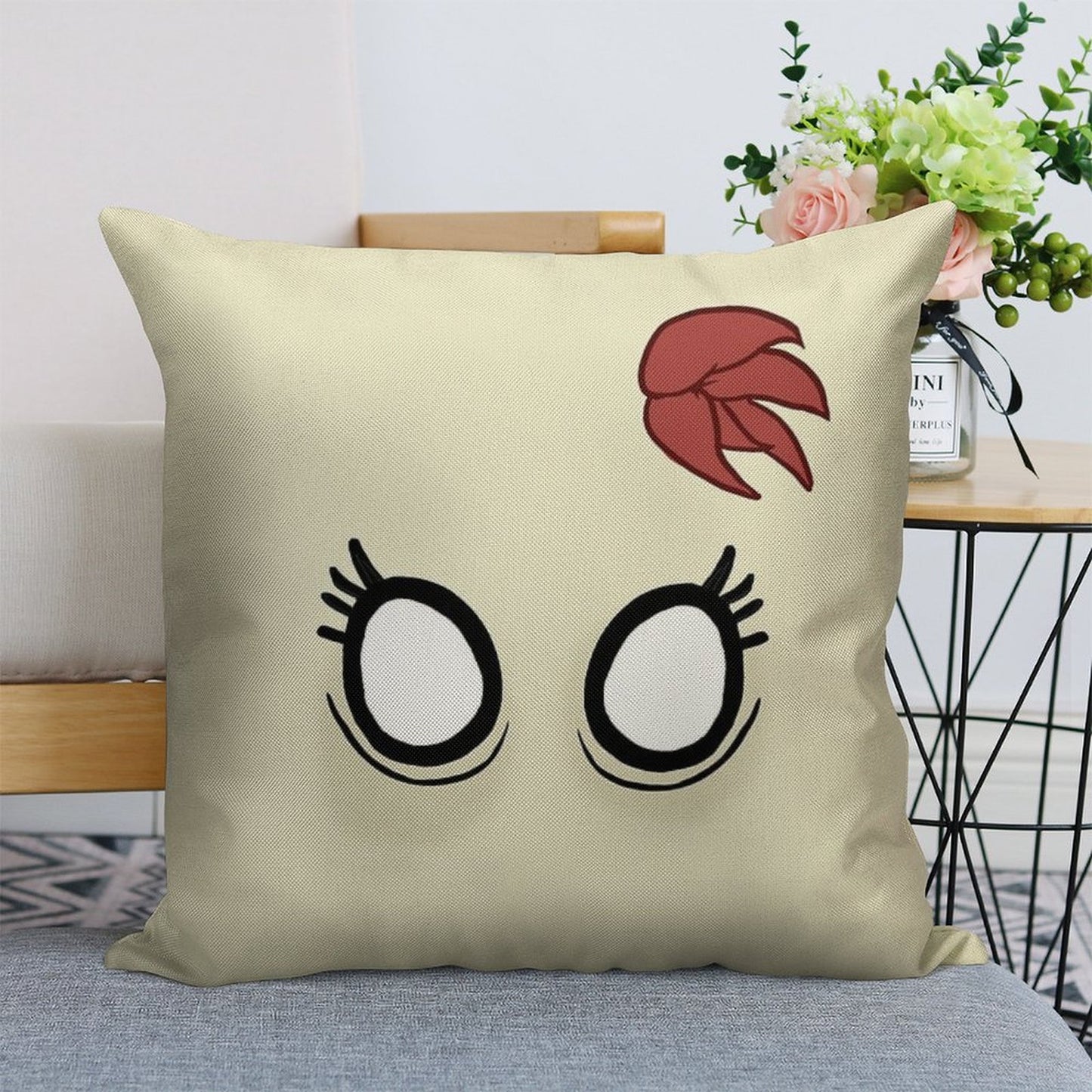 Don't Starve - Abigail Linen Throw Pillow Cover