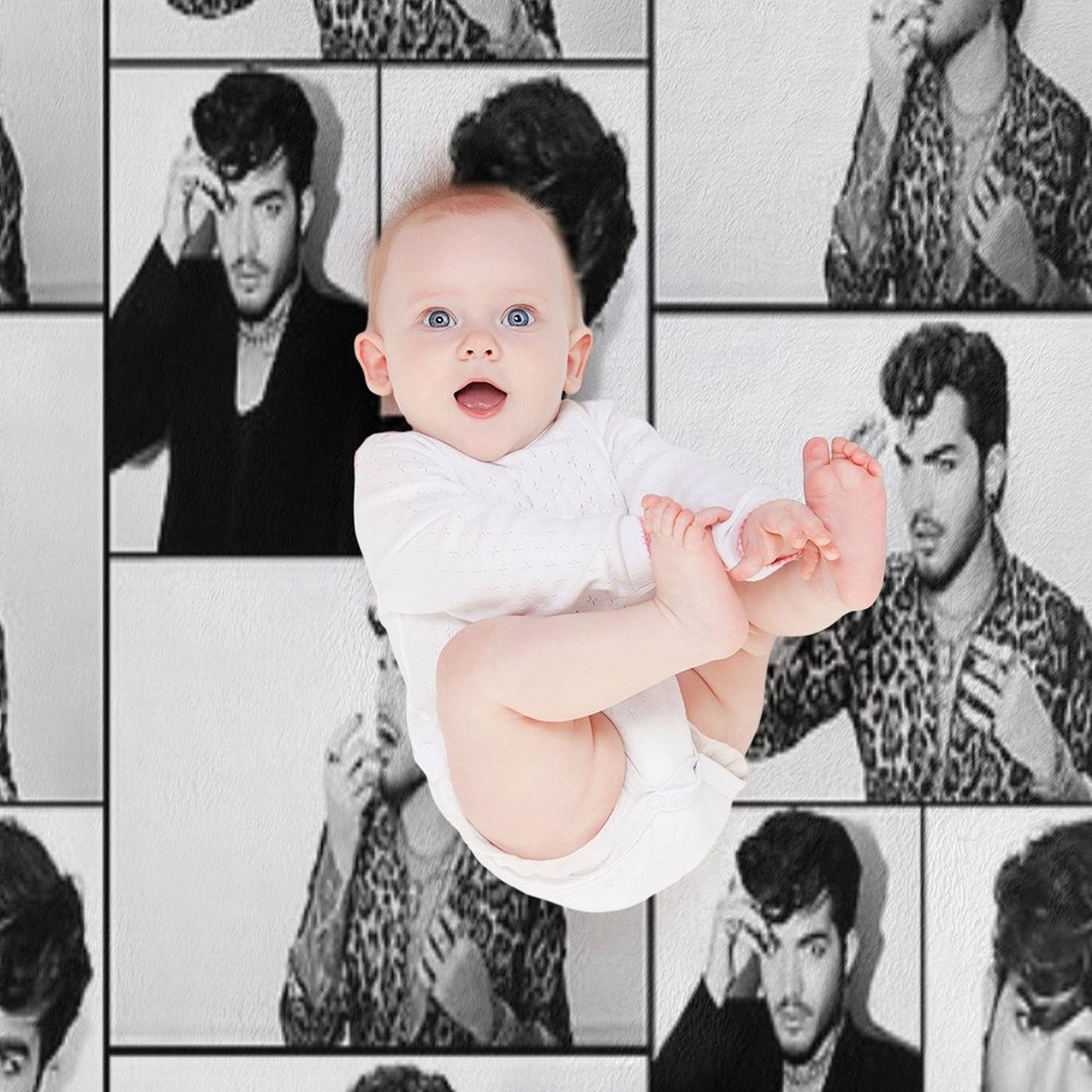 Stunning Adam Lambert Throw Blanket