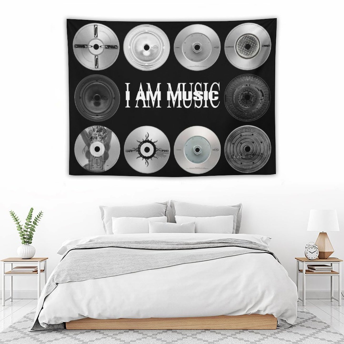 I AM MUSIC Vinyl Tapestry