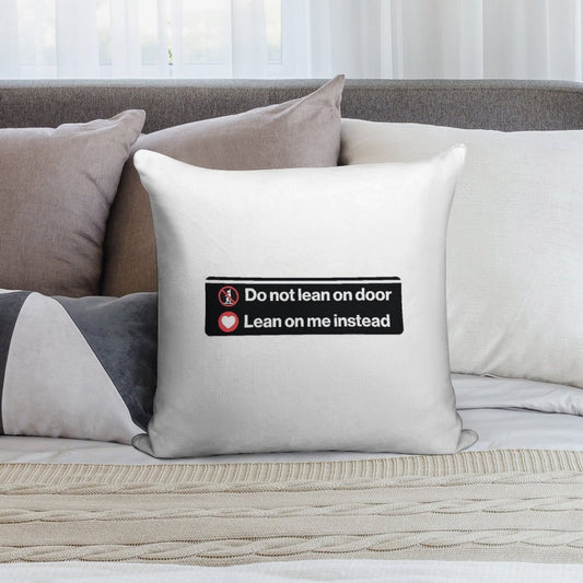 Lean on Me Soft Skin-Friendly Throw Pillow