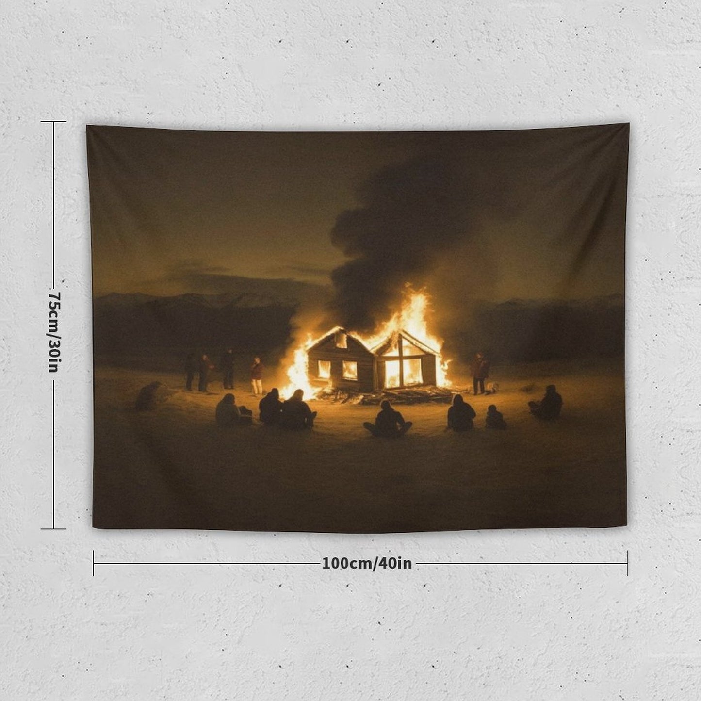 HOME SICK Tapestry