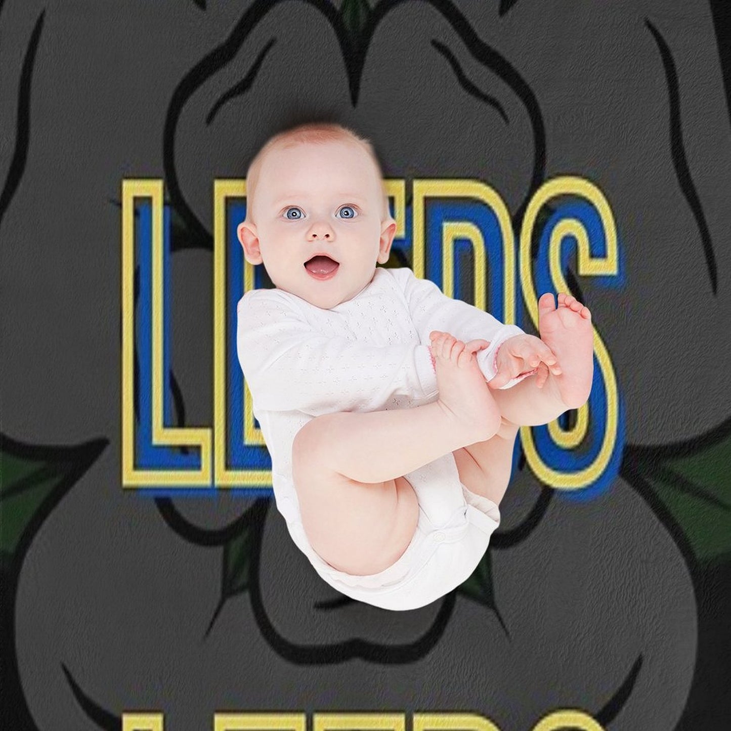Leeds Leeds Leeds Throw Blanket