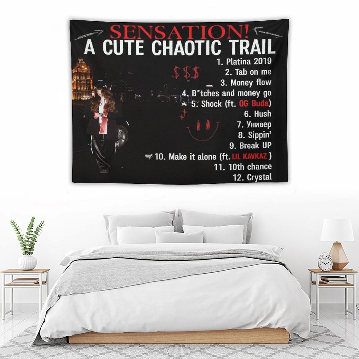 SENSATION! A Cute Chaotic Trail Tapestry