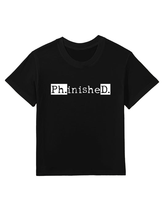 Ph.D Graduation Doctorate Student Graduate Kids T-Shirt