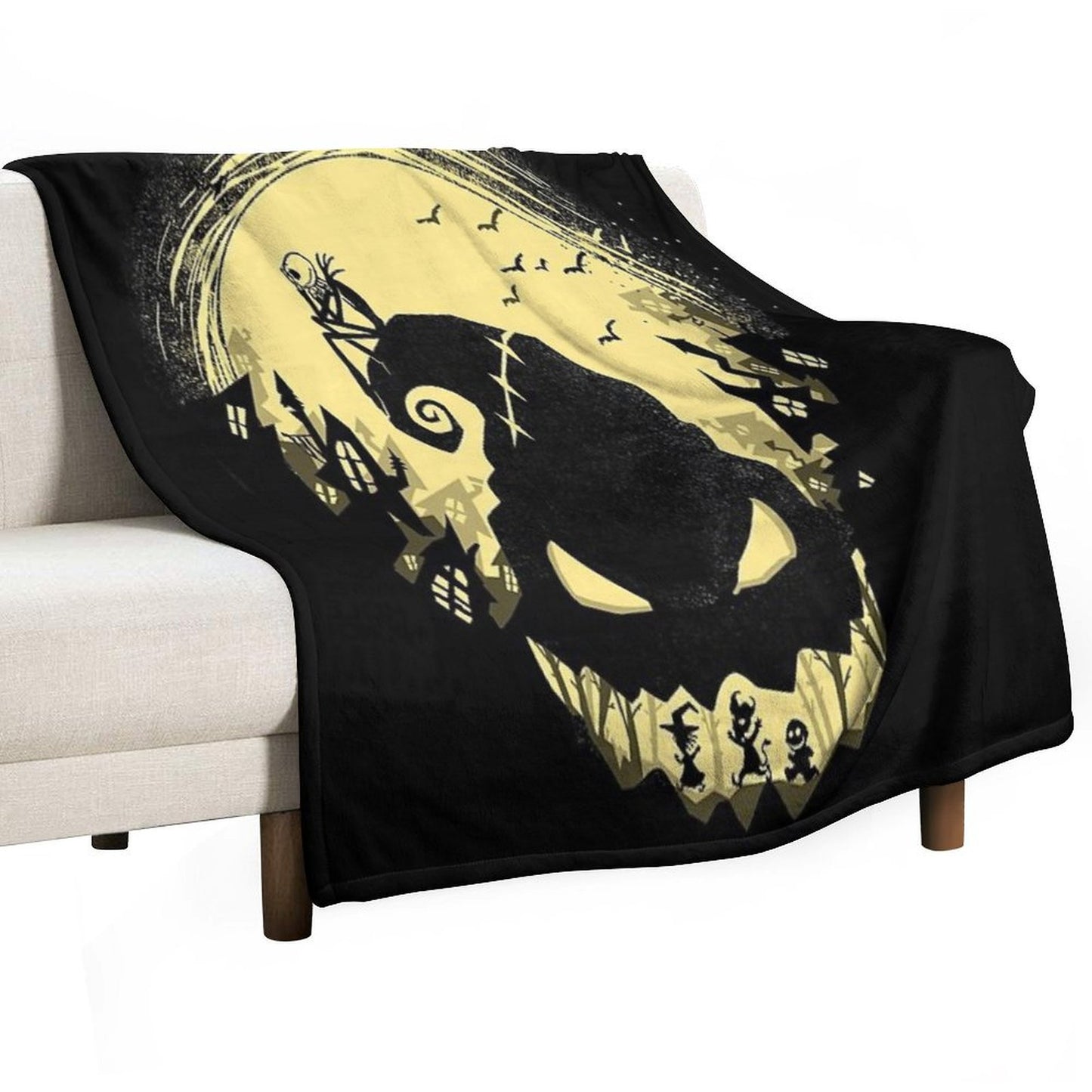 Jack's Nightmare Throw Blanket
