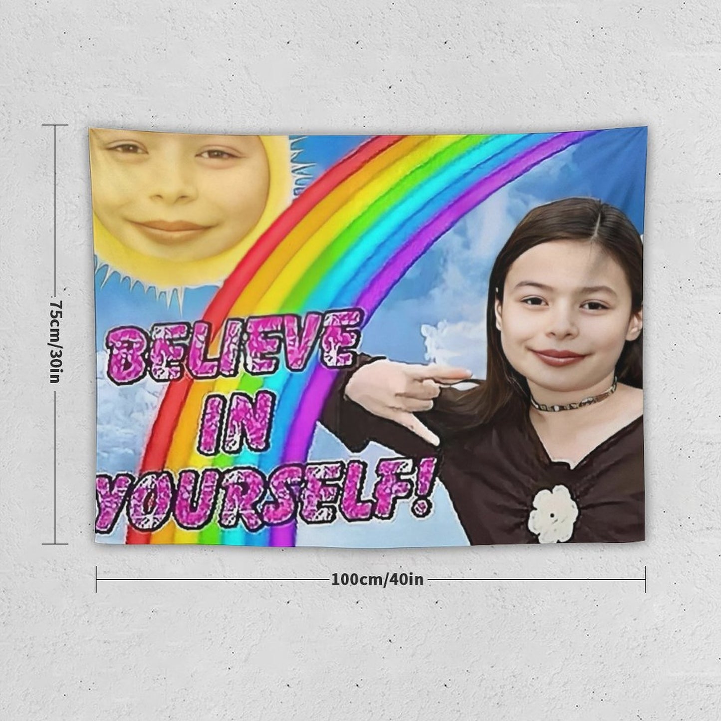 Believe in Yourself Tapestry