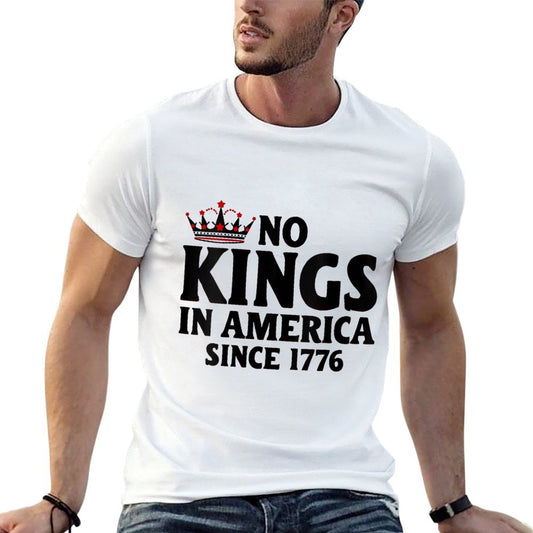Womens No Kings In America Since 1776 Moisture-wicking T-Shirt