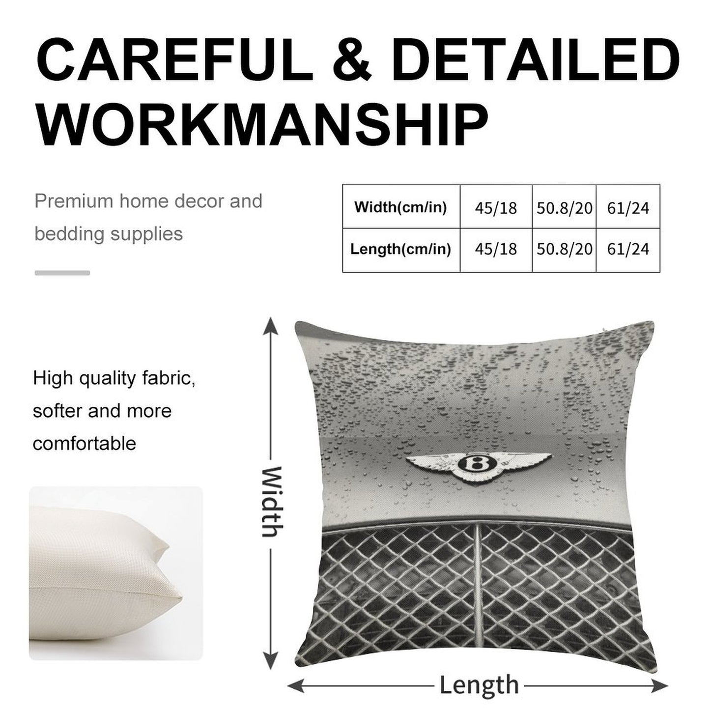 Bentley Grill Linen Throw Pillow Cover