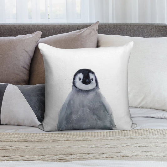Little Penguin Soft Durable Construction Throw Pillow