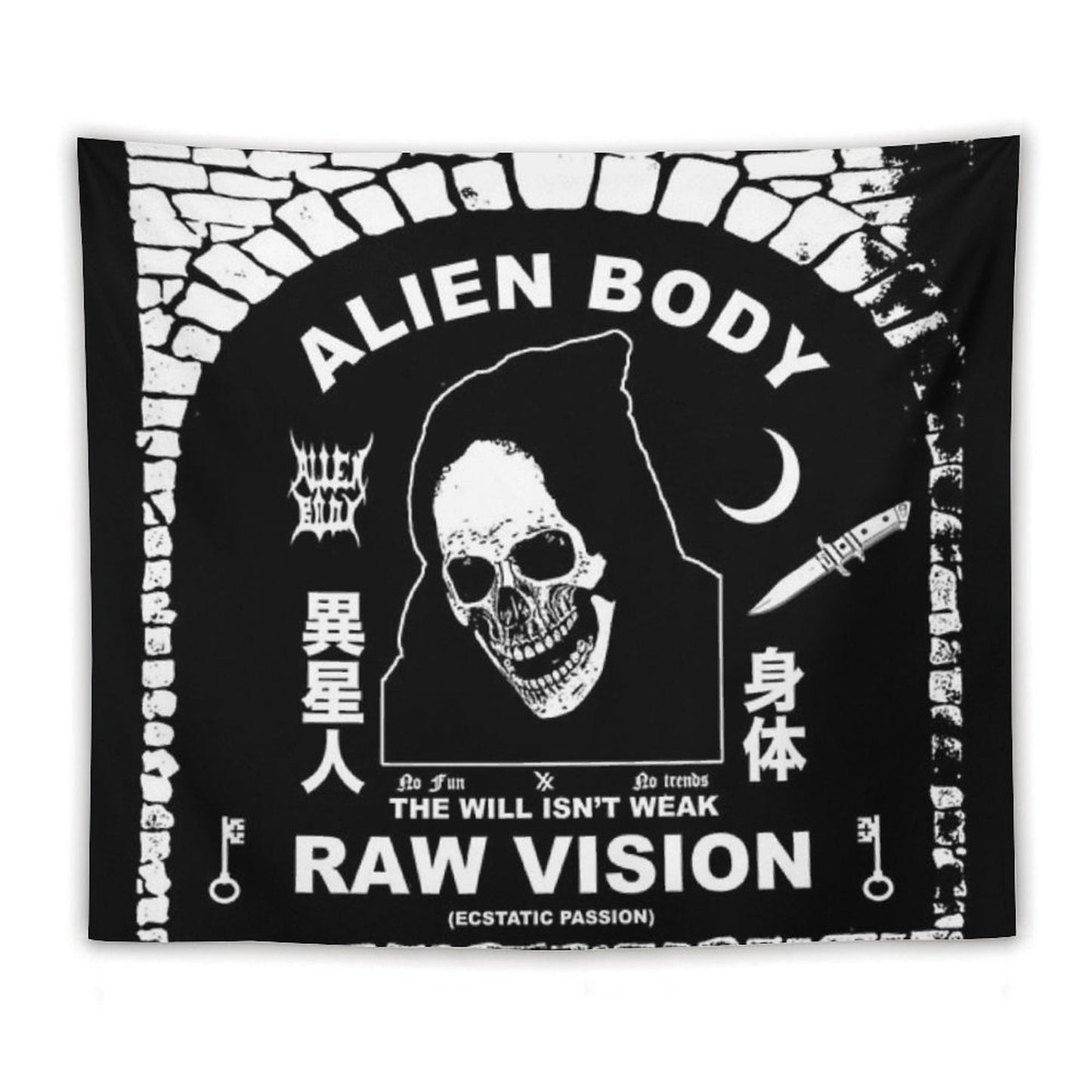 Raw Vision Tapestry