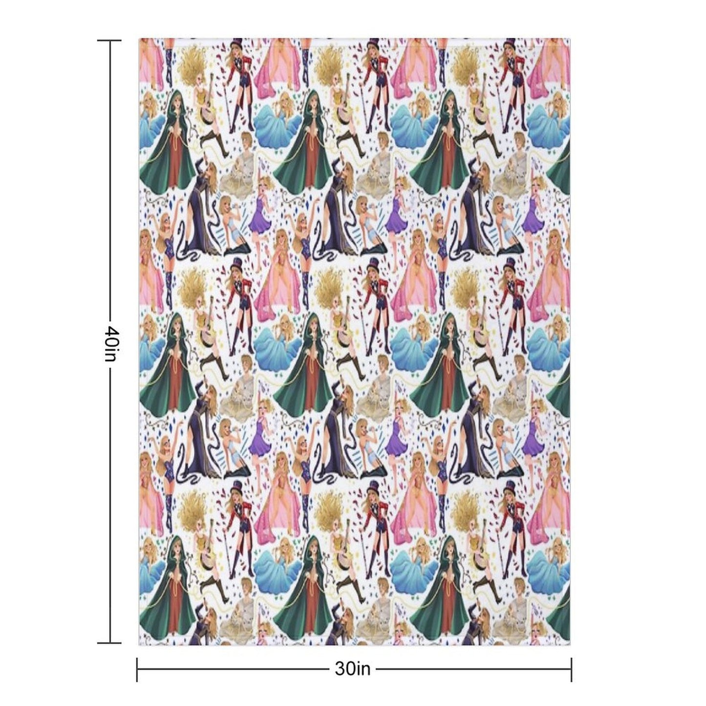 Taylor Eras Throw Blanket