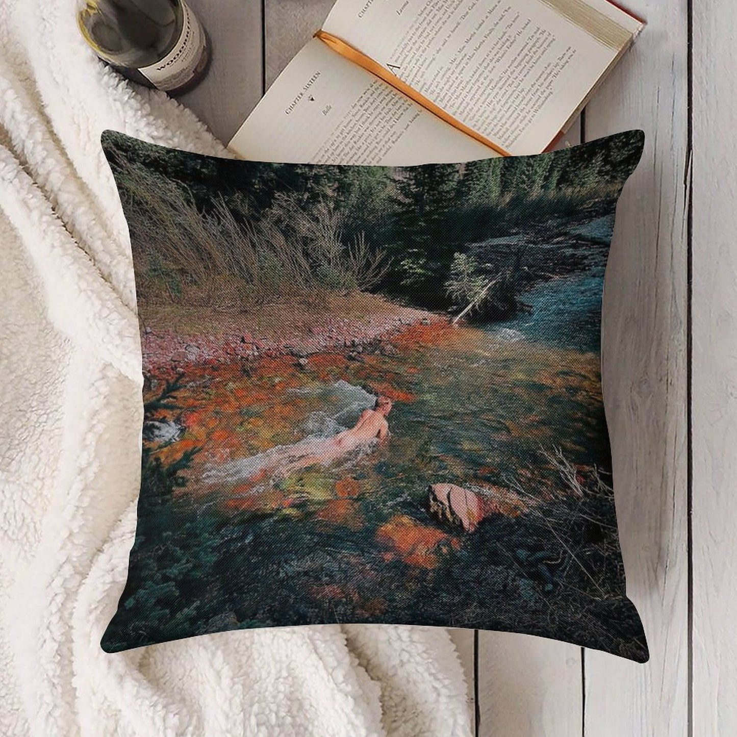 Valtteri Bottas Botass Linen Throw Pillow Cover
