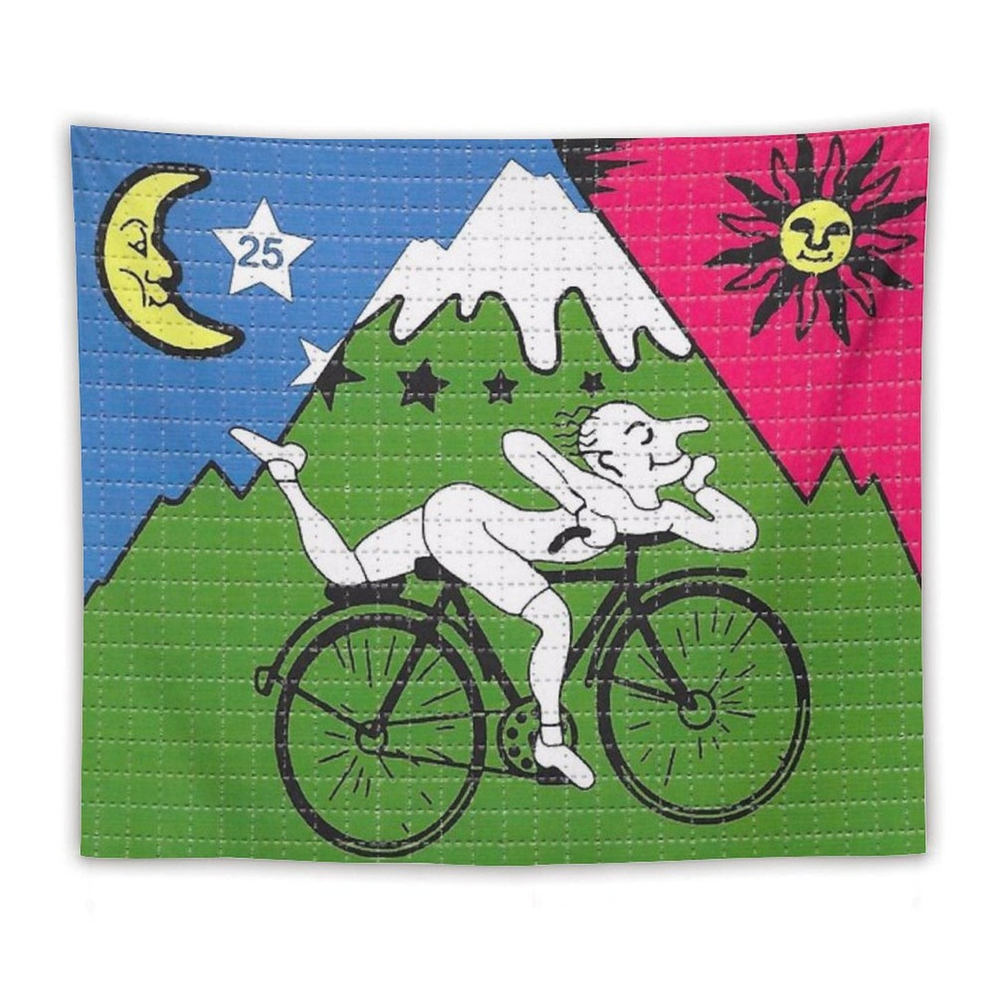 LSD - Albert Hofmann - Bicycle Day Tapestry