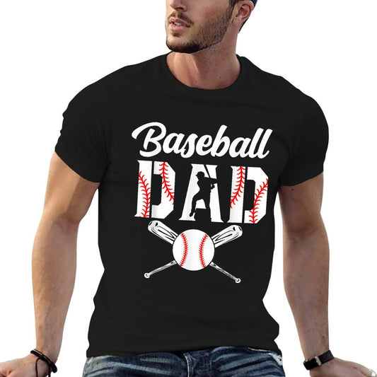 Baseball Dad Gifts Baseball Sport Lovers For Father's Day T-Shirt