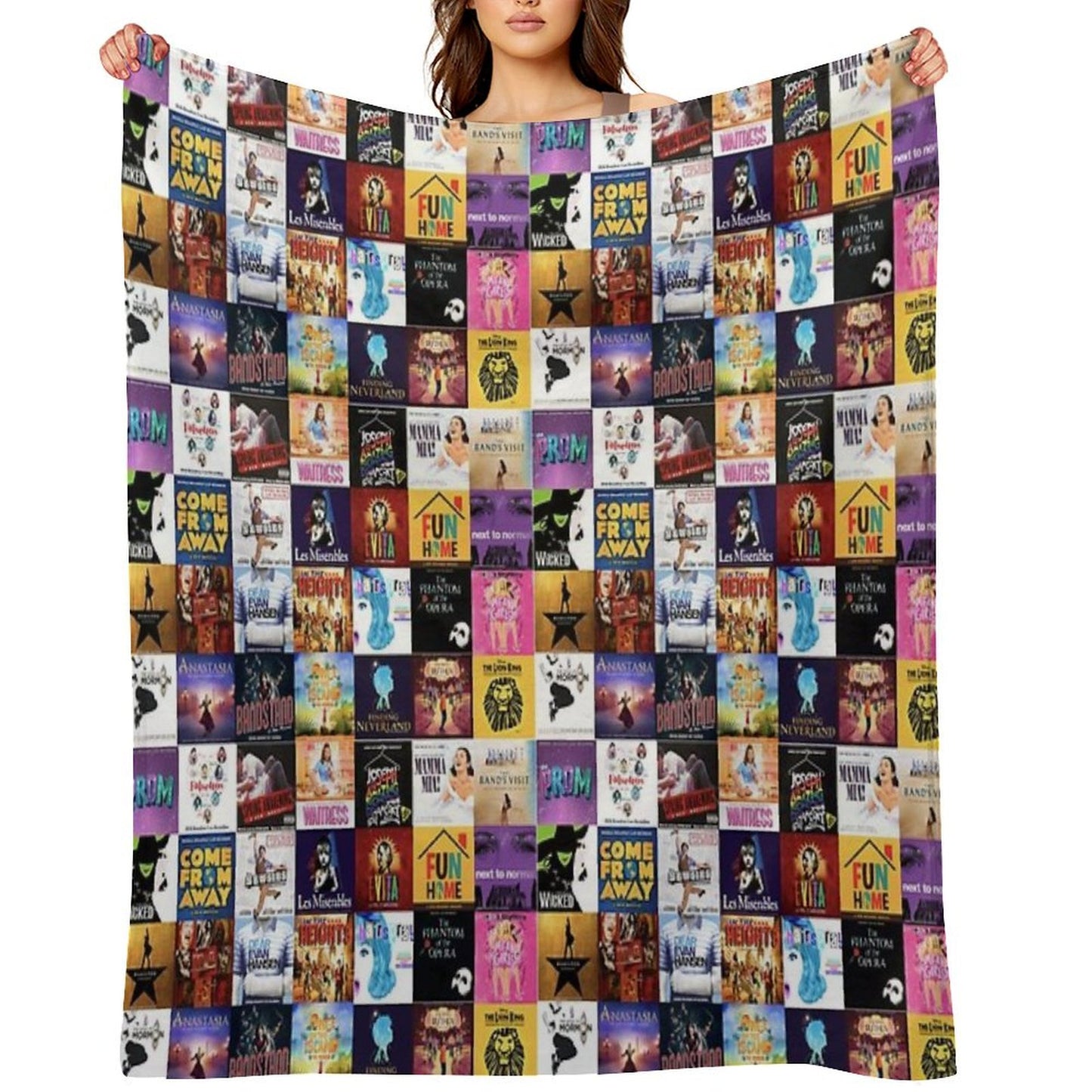 Broadway's Must Sees! Throw Blanket