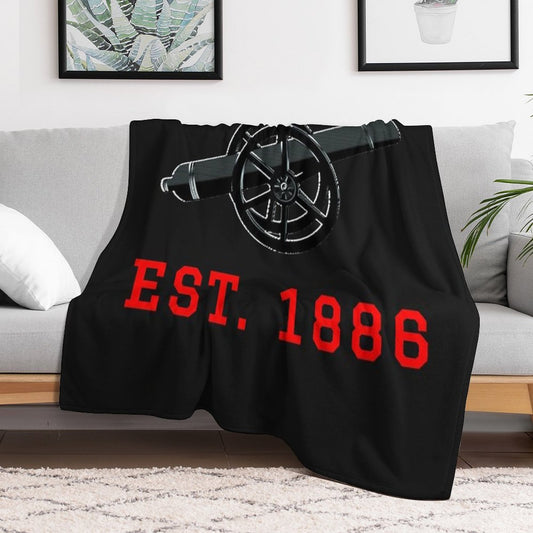 Established 1886 Throw Blanket
