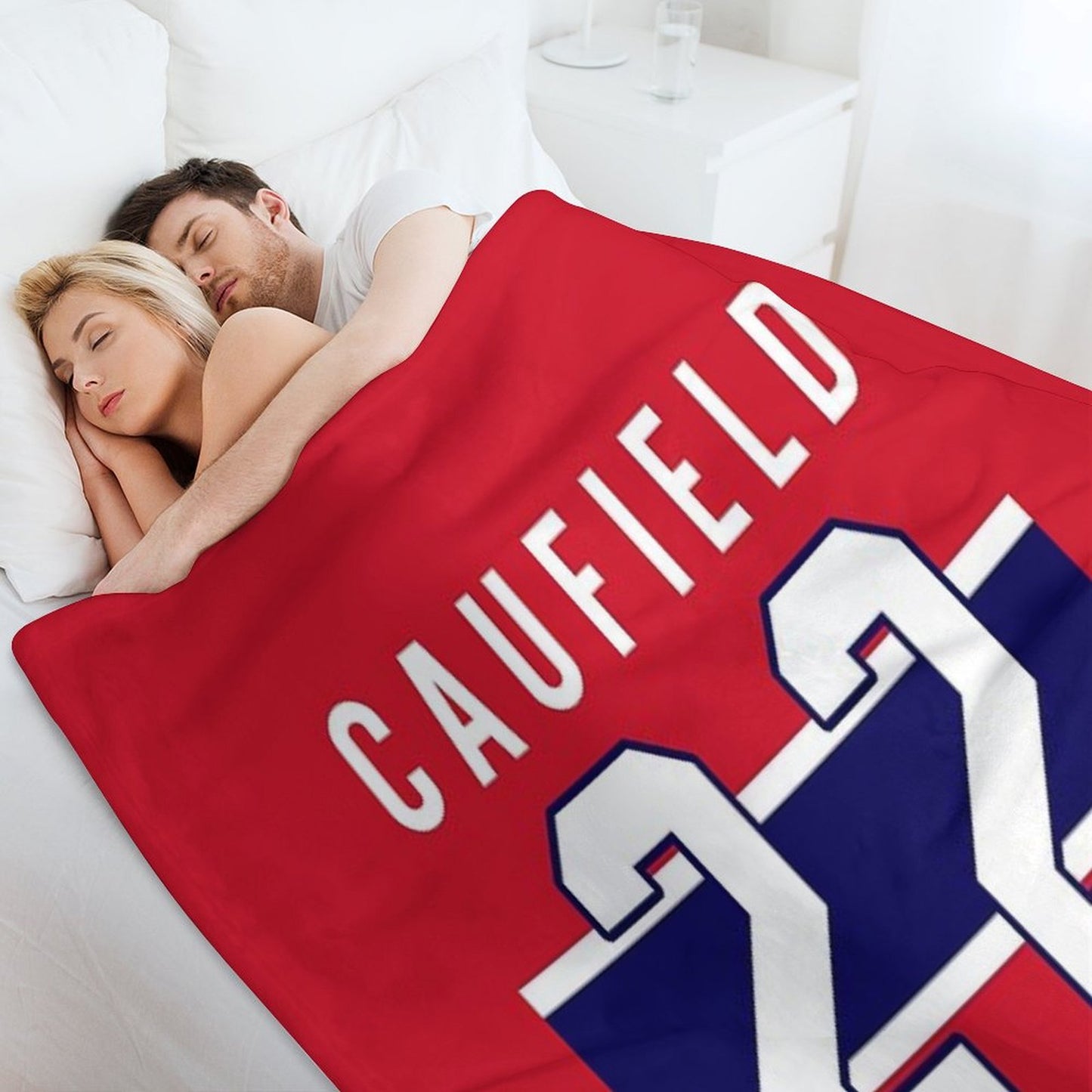 Caufield Jersey Throw Blanket