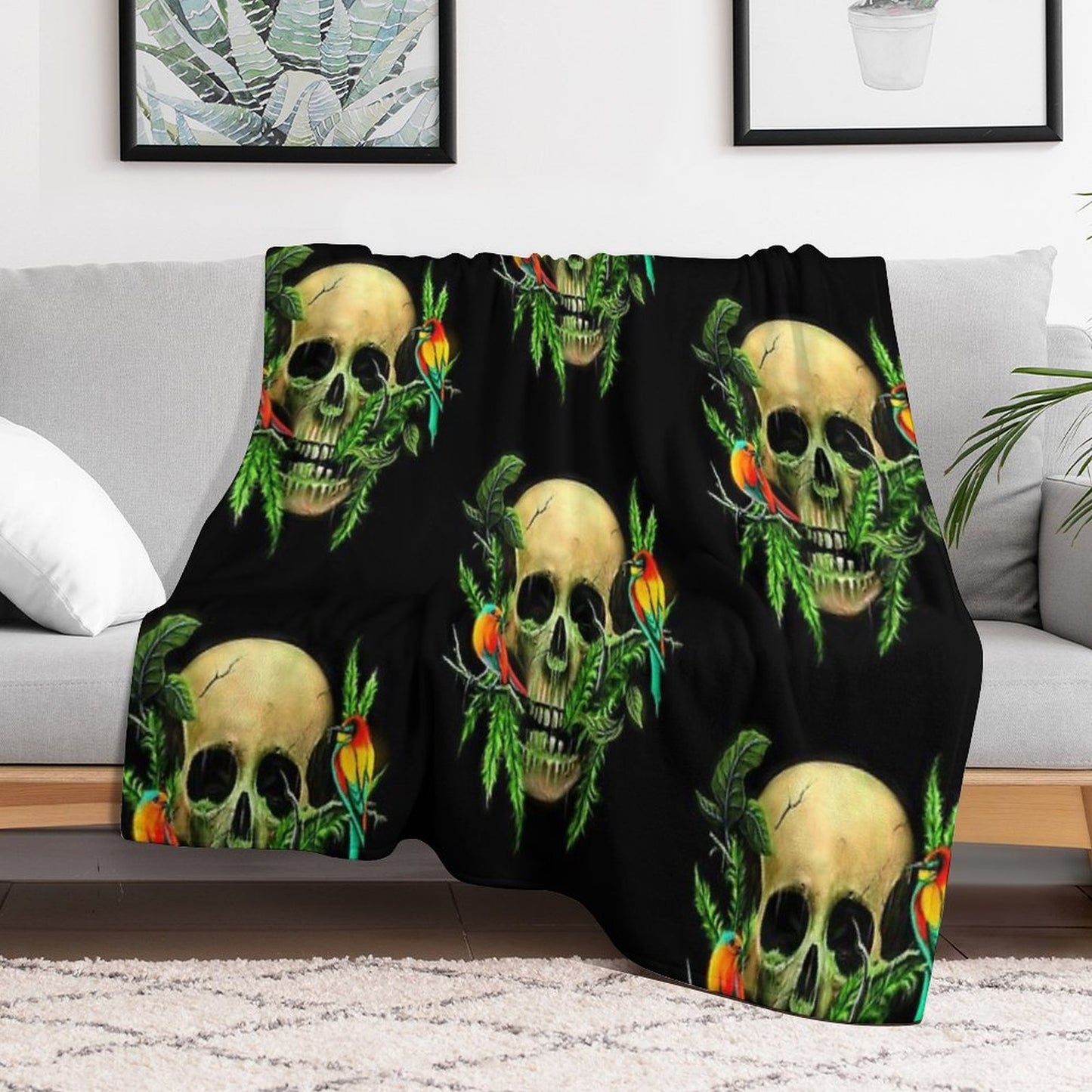 Life & Death Throw Blanket
