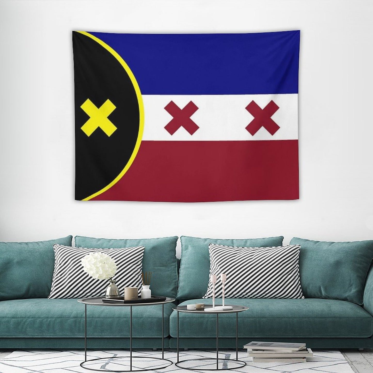 Lmanberg Flag (resized to Fit A Tapestry) Tapestry