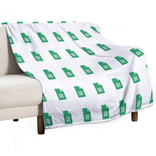 Google Sheets Throw Blanket