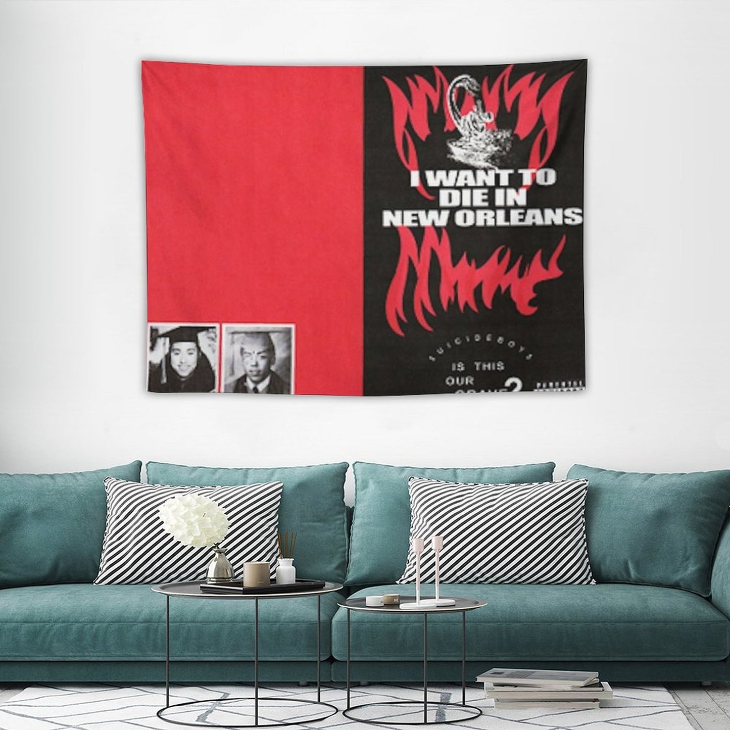 IWANTTODIEINNEWORLEANS Tapestry