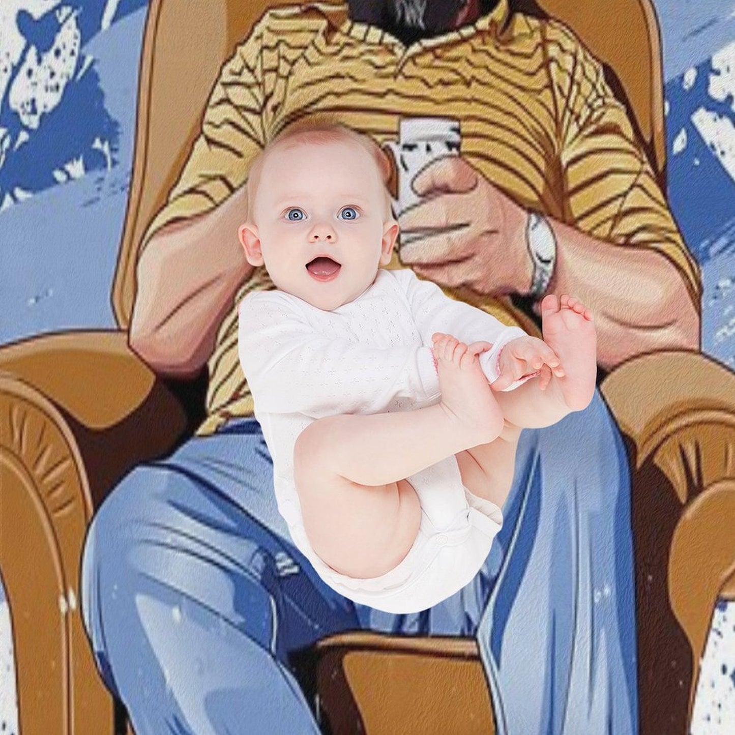 Jim Royle, The Royle Family Throw Blanket