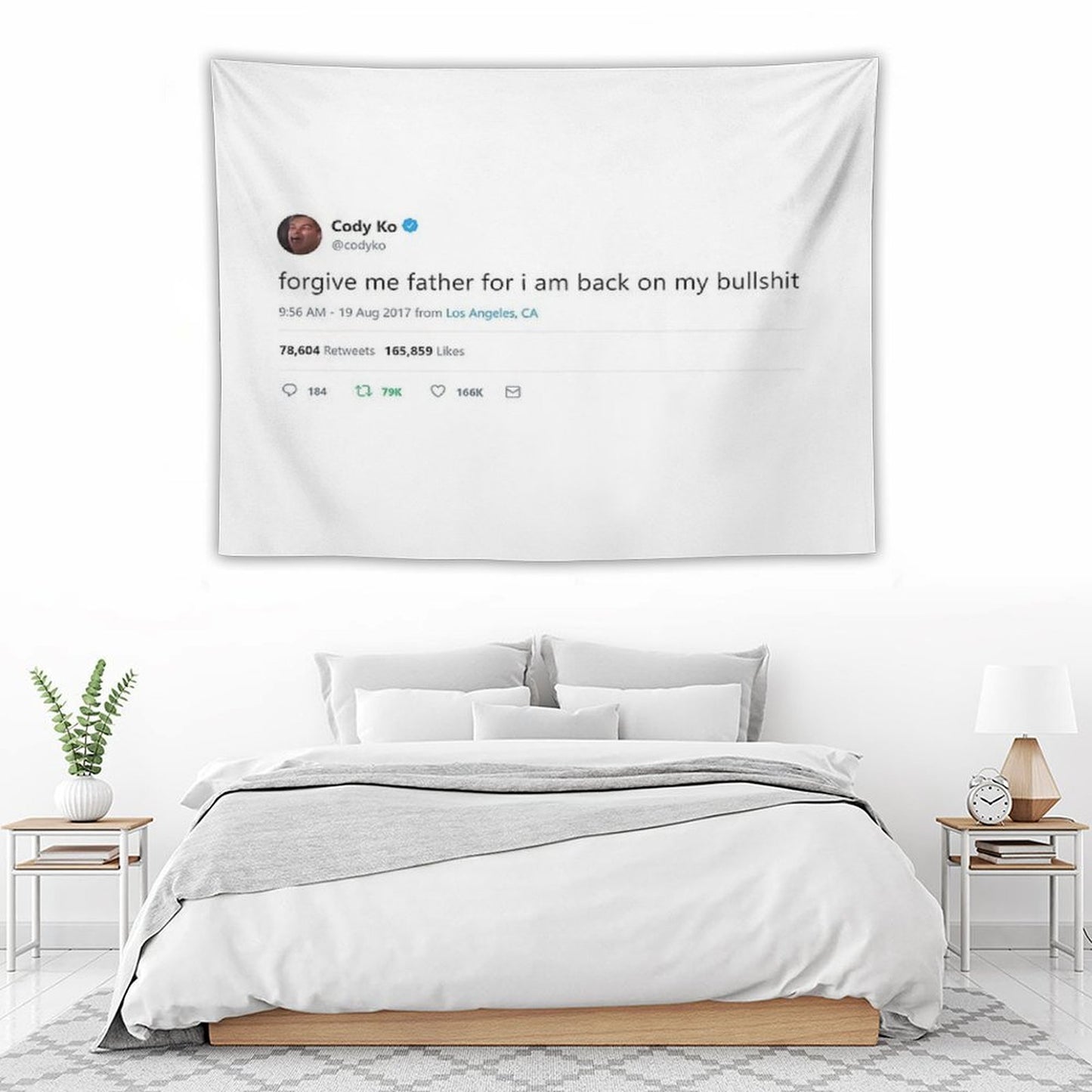 Cody Ko Tweet Tapestry