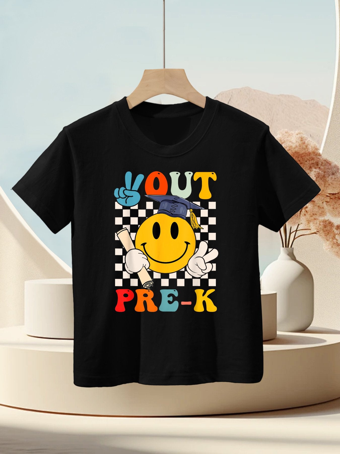 Peace Out Pre-K Student Graduation Pre-K Last Day Of School Kids T-Shirt