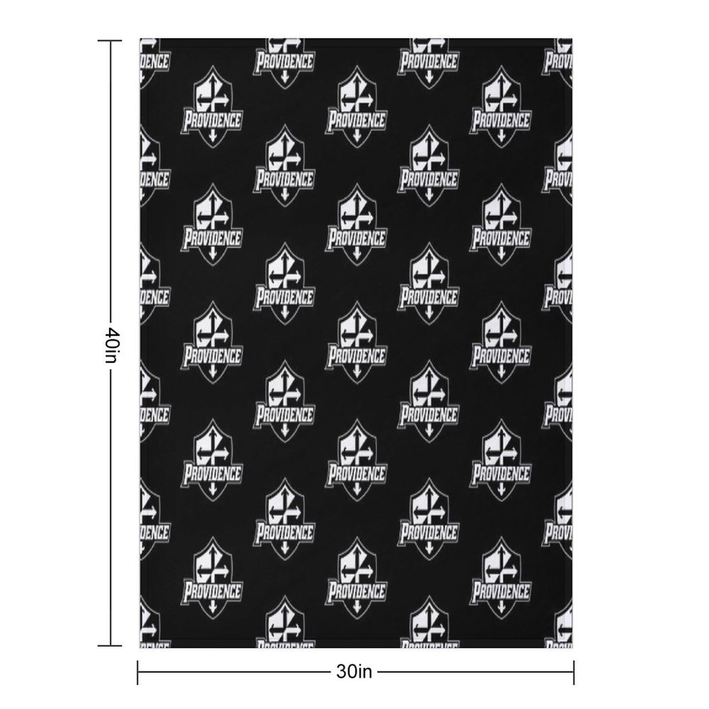 Prov Friars Dence Throw Blanket