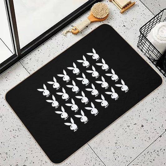 Y2k Bunny Design Bath Mat