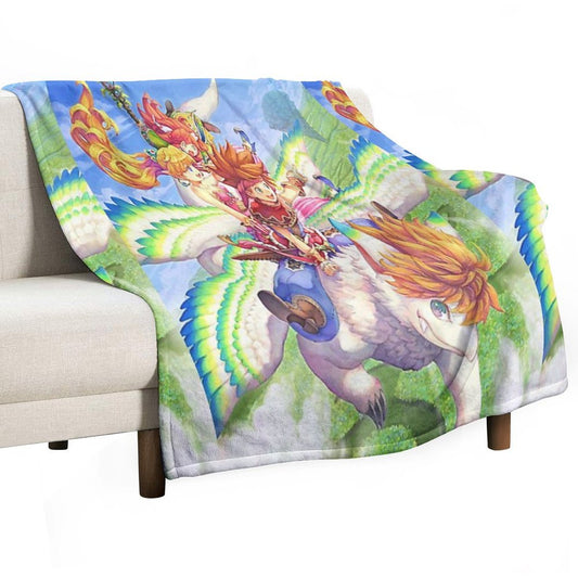 Fly Mana Throw Blanket