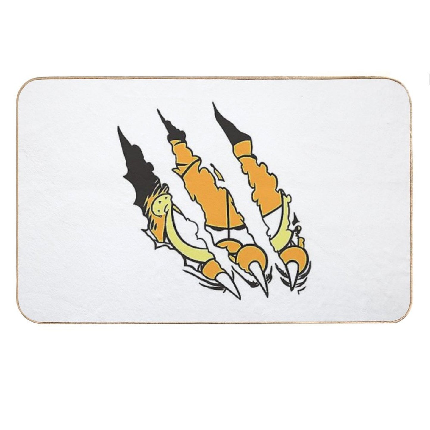 Funny Garfield T-Shirt Bath Mat