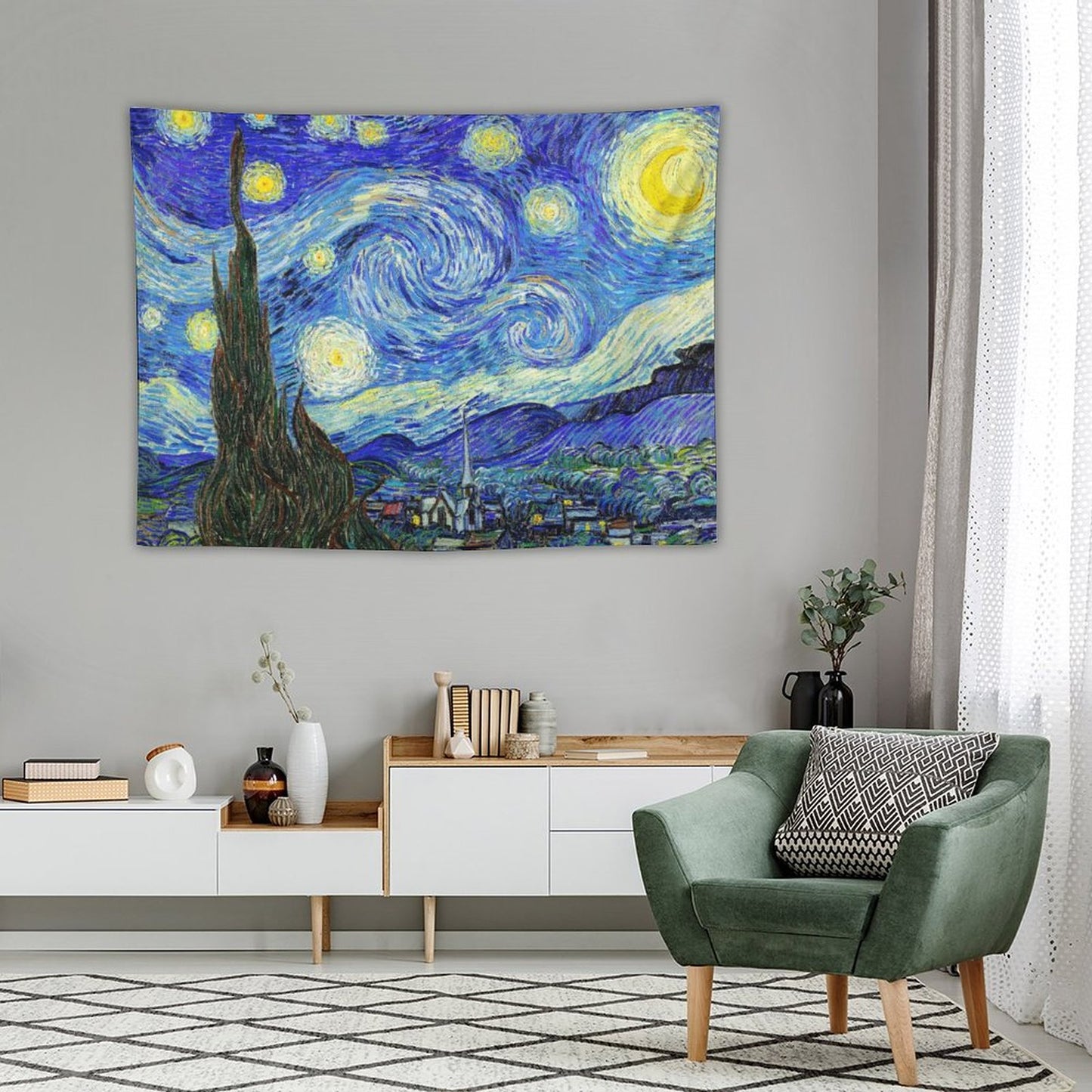 Van Gogh's Starry Nigth Tapestry