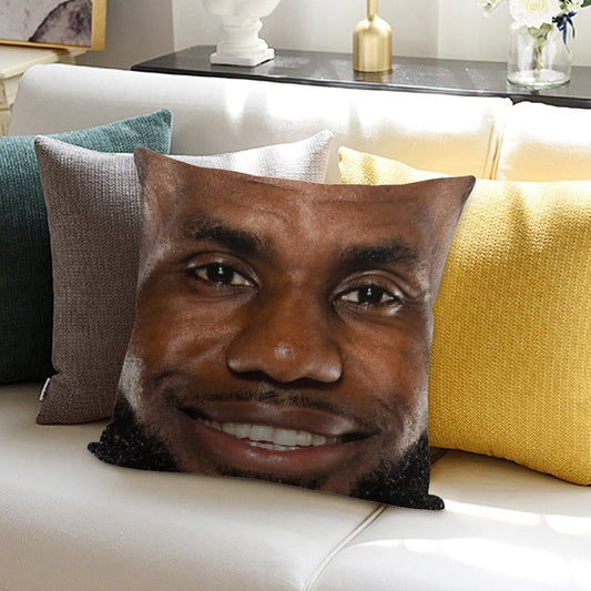 King James Lebron Soft Easy Maintenance Throw Pillow