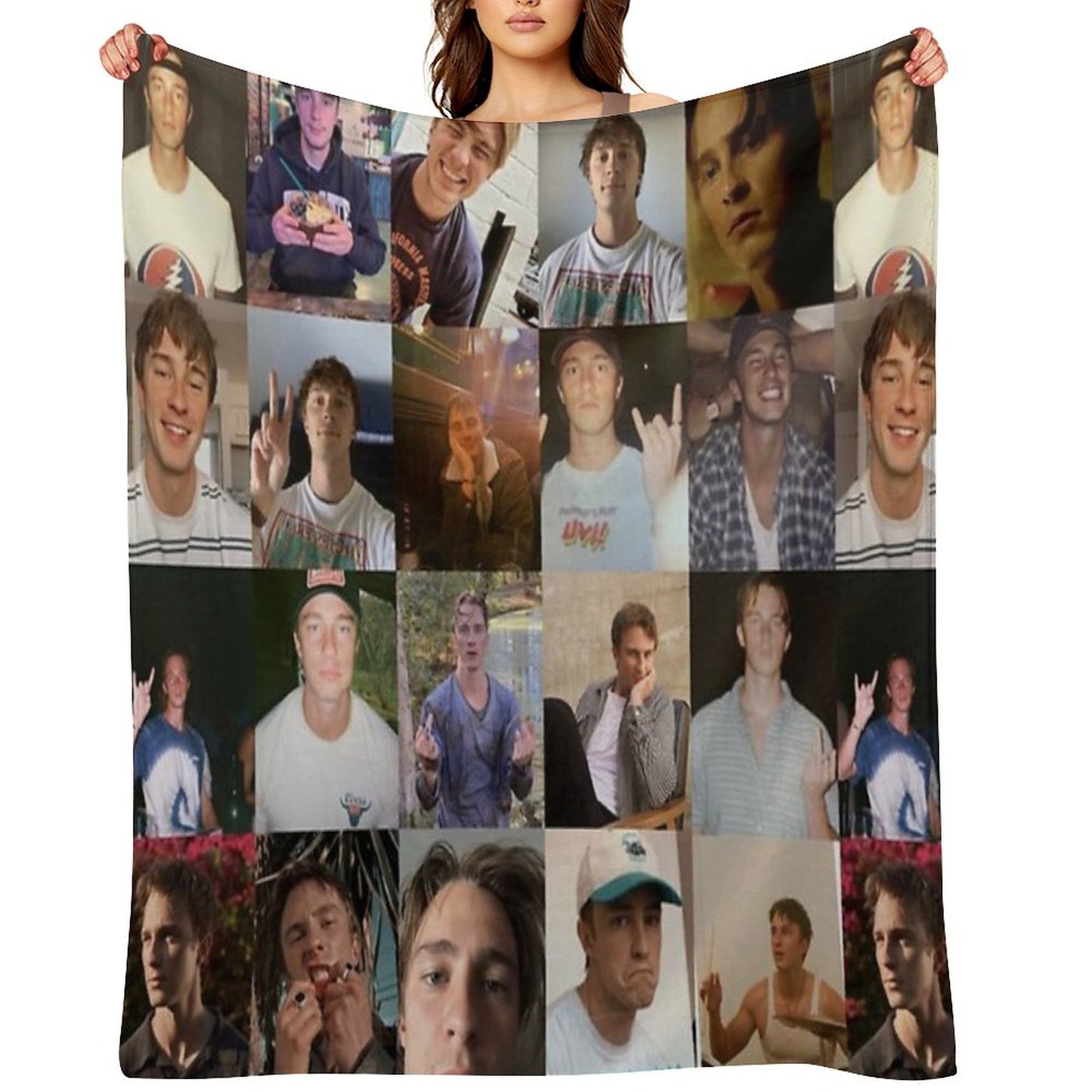 Drew Starkey Throw Blanket