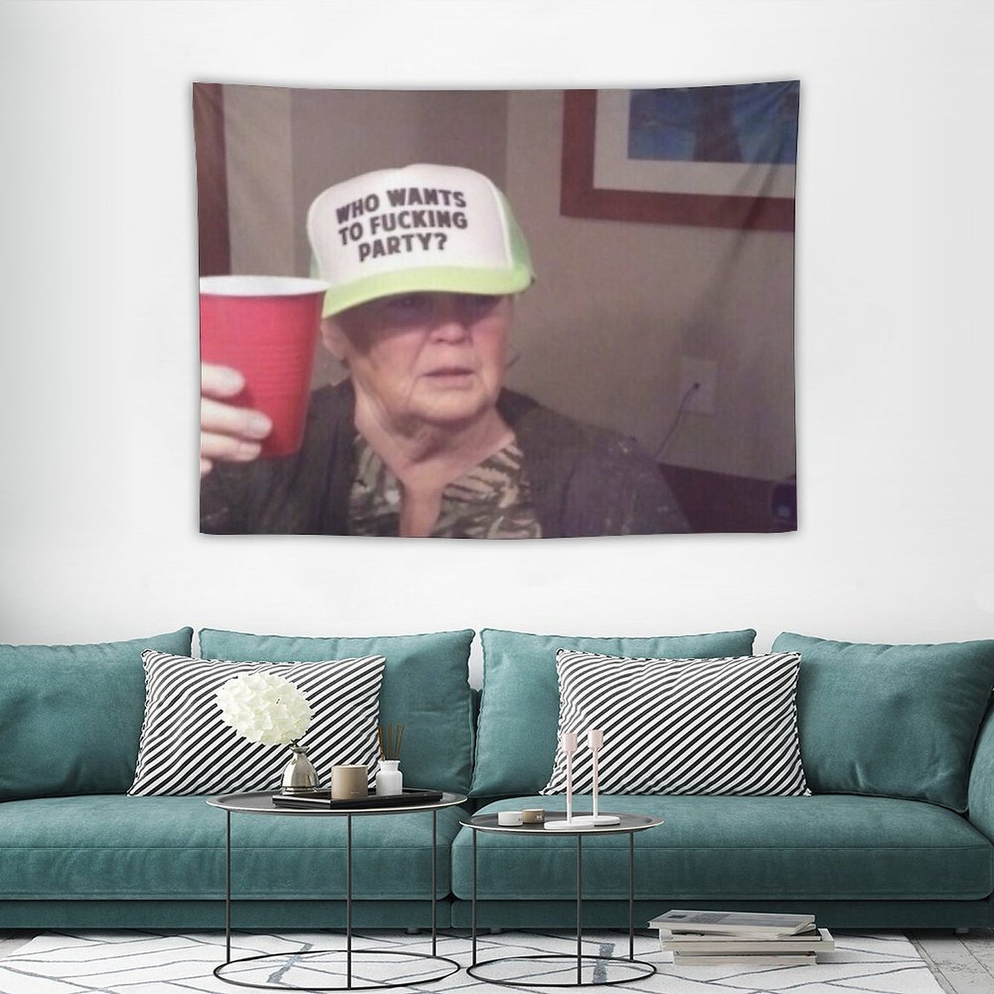 Who Wants to Fucking Party Tapestry