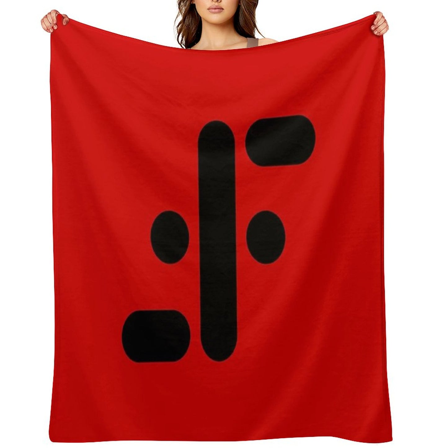 V The Visitors Insignia Throw Blanket