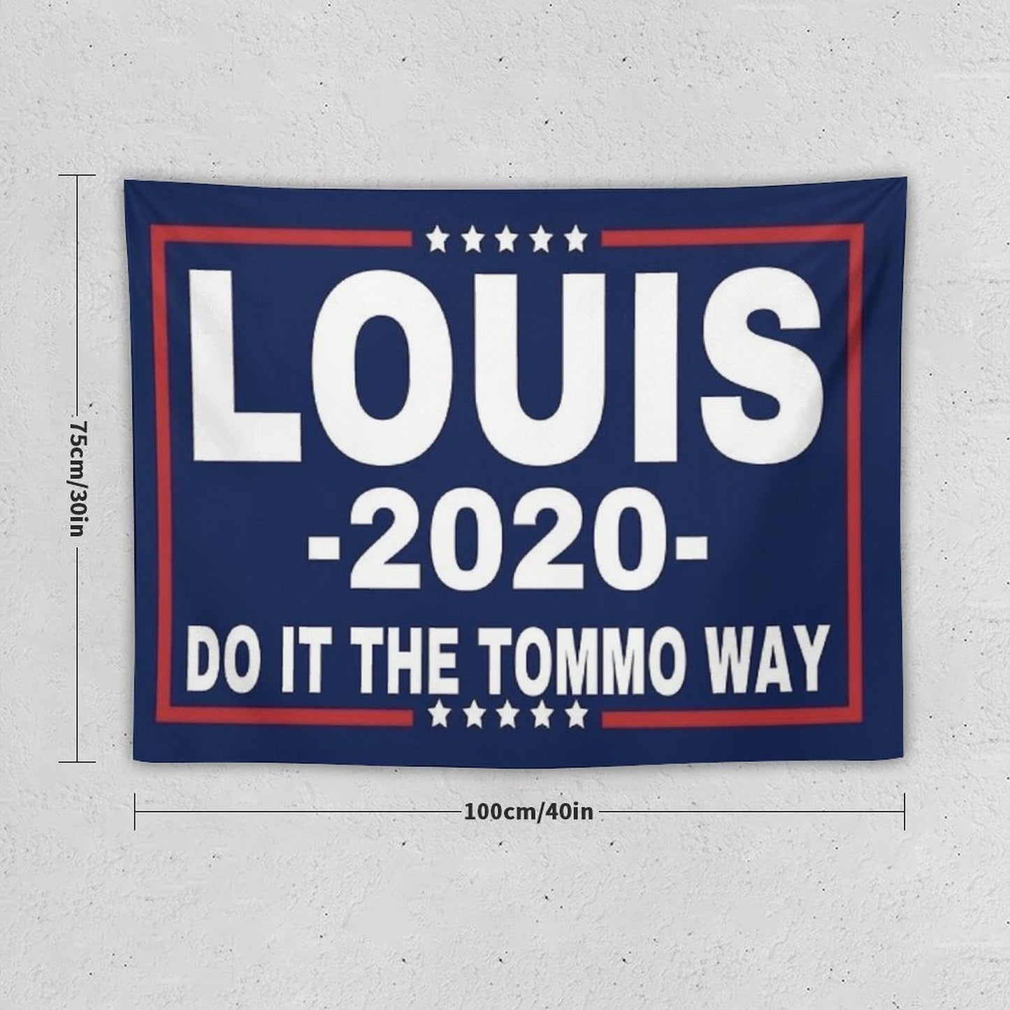 Louis Tomlinson 2020, Do It The Tommo Way Tapestry
