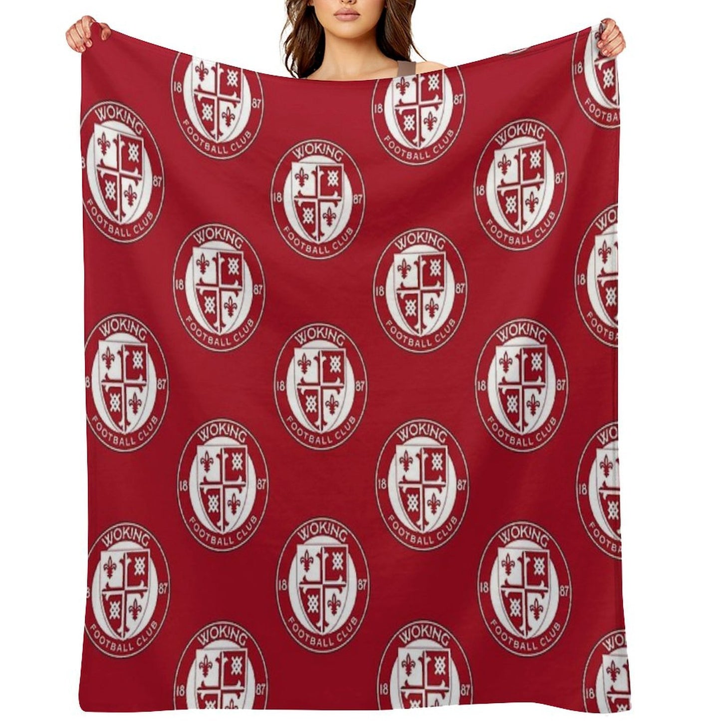 WOKING FC Throw Blanket