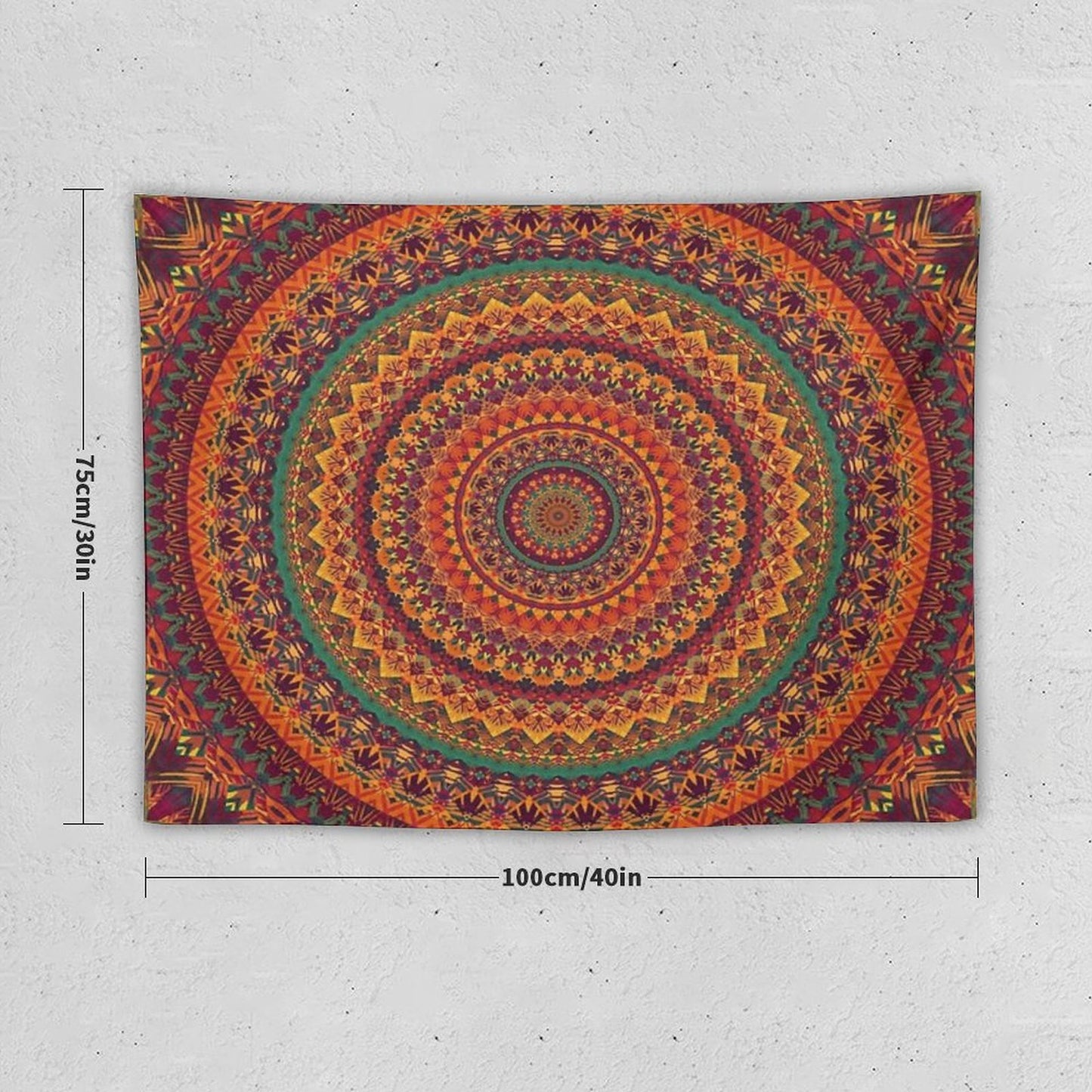 Mandala 117 Tapestry