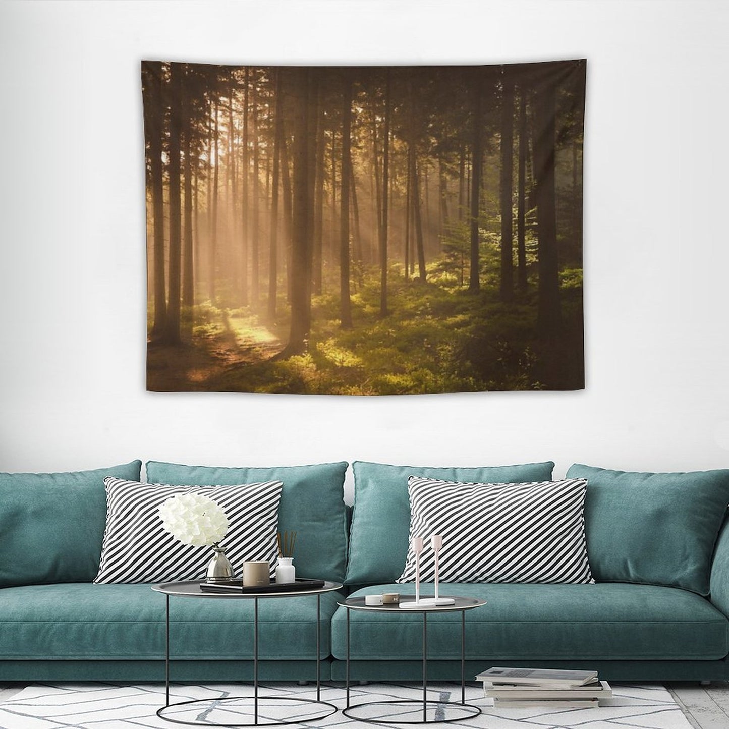 Morning Forest Tapestry